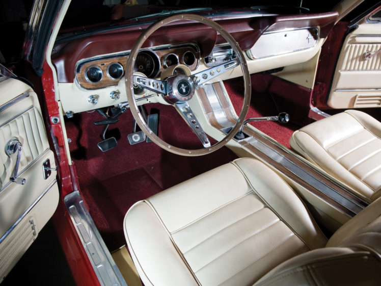 1966, Ford, Mustang, G t, Fastback, 289, Muscle, Classic, Interior HD Wallpaper Desktop Background