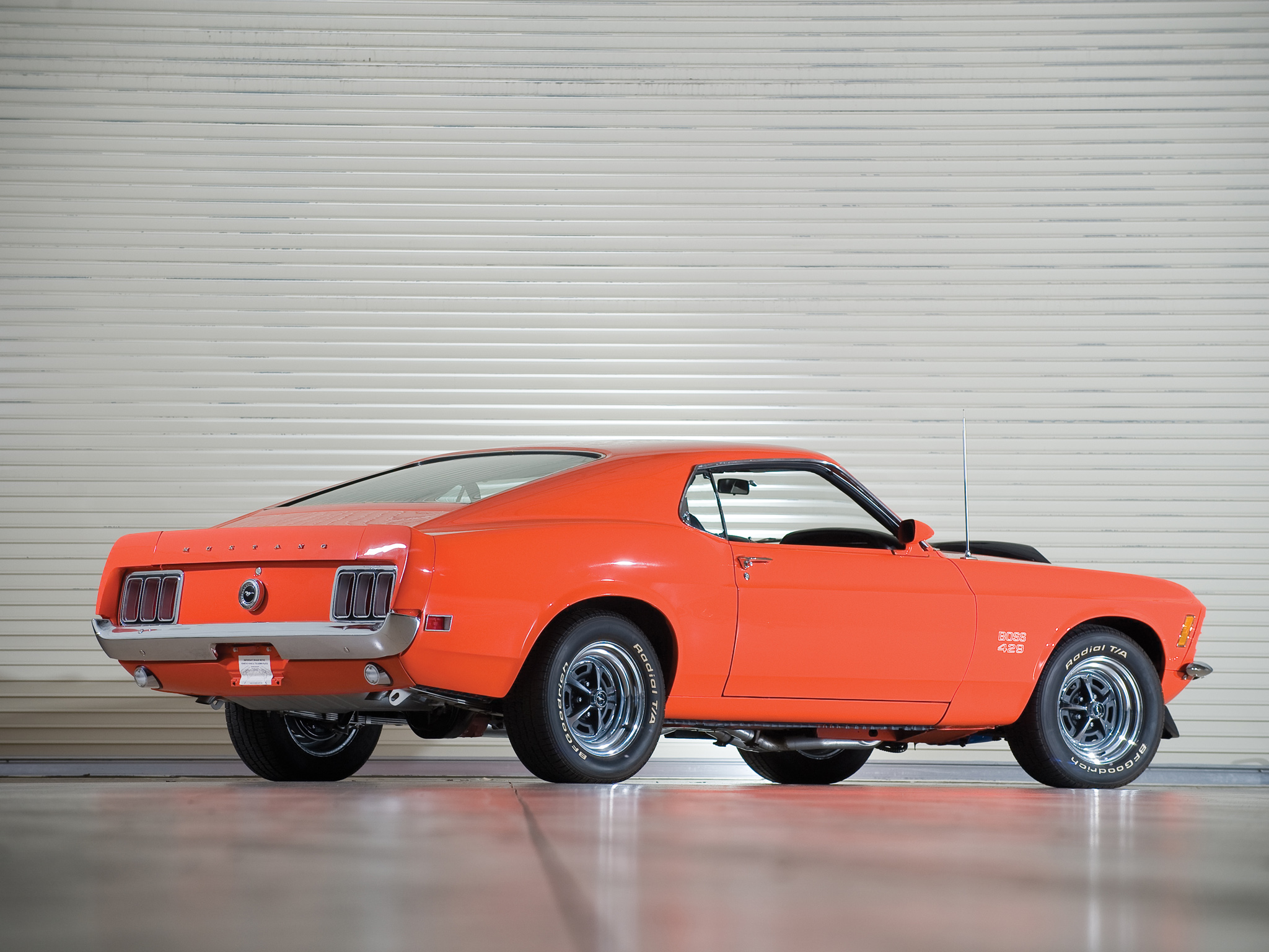 1970, Ford, Mustang, Boss, 429, Muscle, Classic Wallpaper