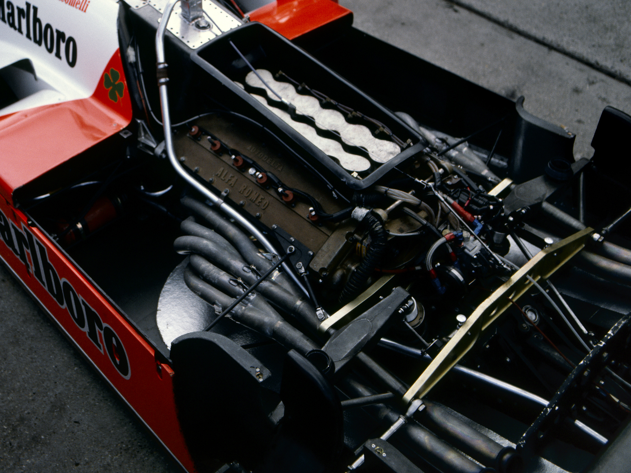 1982, Alfa, Romeo, 182, Formula, One, F 1, Race, Racing, Classic, Engine, Engines Wallpaper
