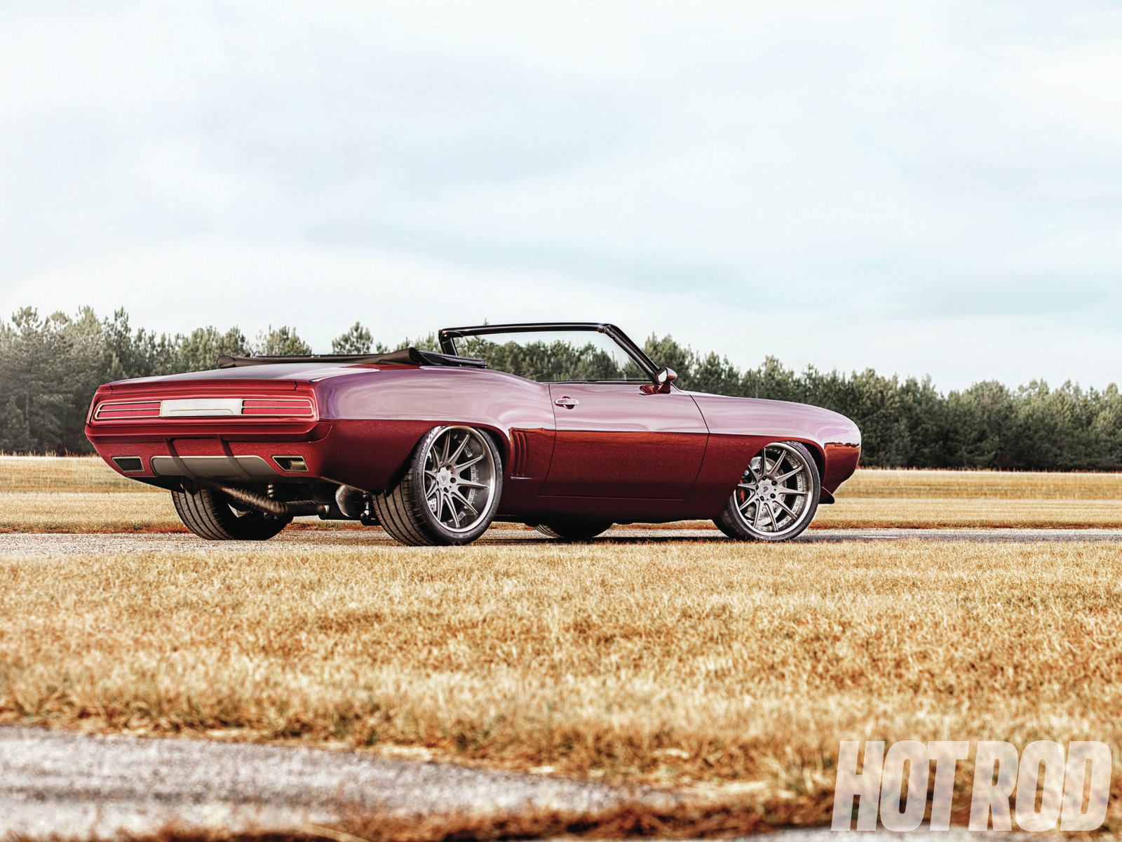 1969, Chevrolet, Camaro, 414ci, Ls3, Muscle, Classic, Hot, Rod, Rods, Convertible Wallpaper