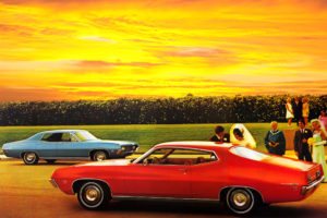 1971, Ford, Torino, 500, Muscle, Classic
