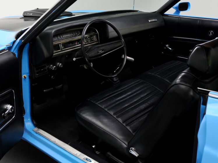 1971, Ford, Torino, Cobra, 429, C j, 63h, Muscle, Classic, A, Interior HD Wallpaper Desktop Background