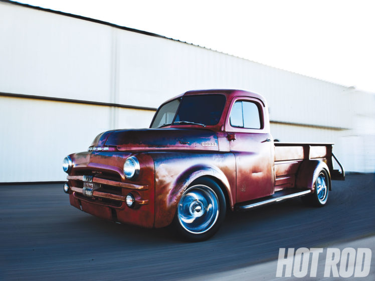 1952, Dodge, Pickup, Truck, Retro, Hot, Rod, Rods HD Wallpaper Desktop Background