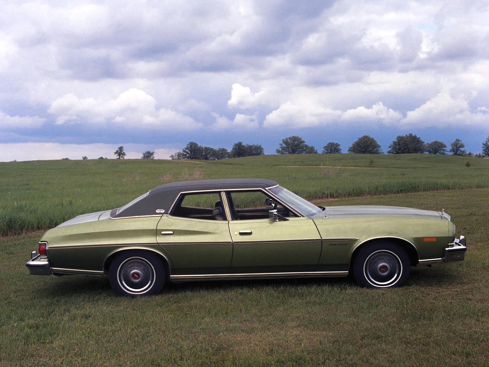 1976, Ford, Gran, Torino, Hardtop, Sedan, 53d Wallpaper