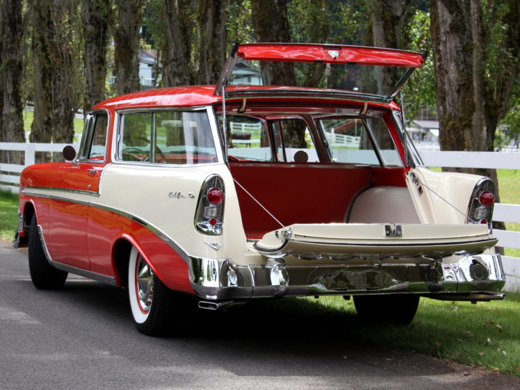 1956, Chevrolet, Bel, Air, Nomad, Retro, Stationwagon, Interior HD Wallpaper Desktop Background