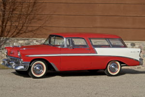 1956, Chevrolet, Bel, Air, Nomad, Retro, Stationwagon, Fd