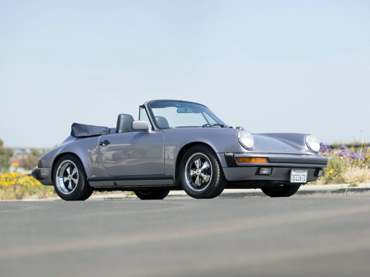 1984, Porsche, 911, Carrera, 3 2, Cabriolet, Us spec, Classic HD Wallpaper Desktop Background