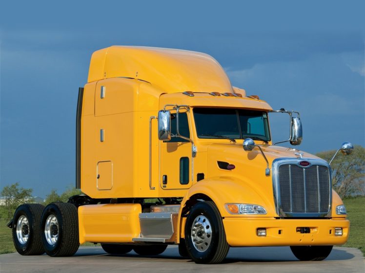 2005, Peterbilt, 386, Tractor, Semi, Truck, Transport, Rig, Rigs HD Wallpaper Desktop Background