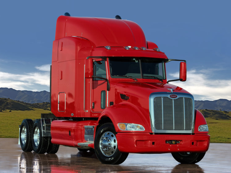 2005, Peterbilt, 386, Tractor, Semi, Truck, Transport, Rig, Rigs HD Wallpaper Desktop Background