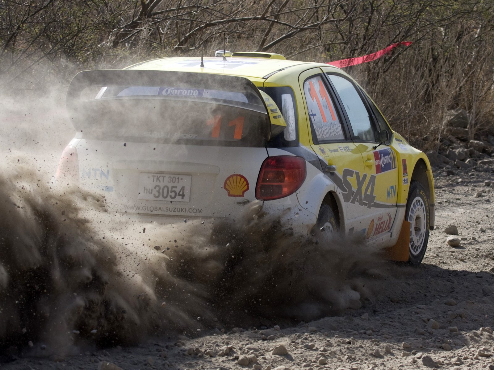 Suzuki sx4 Rally car