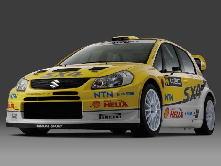 2008, Suzuki, Sx4, Wrc, Race, Racing, Rally HD Wallpaper Desktop Background