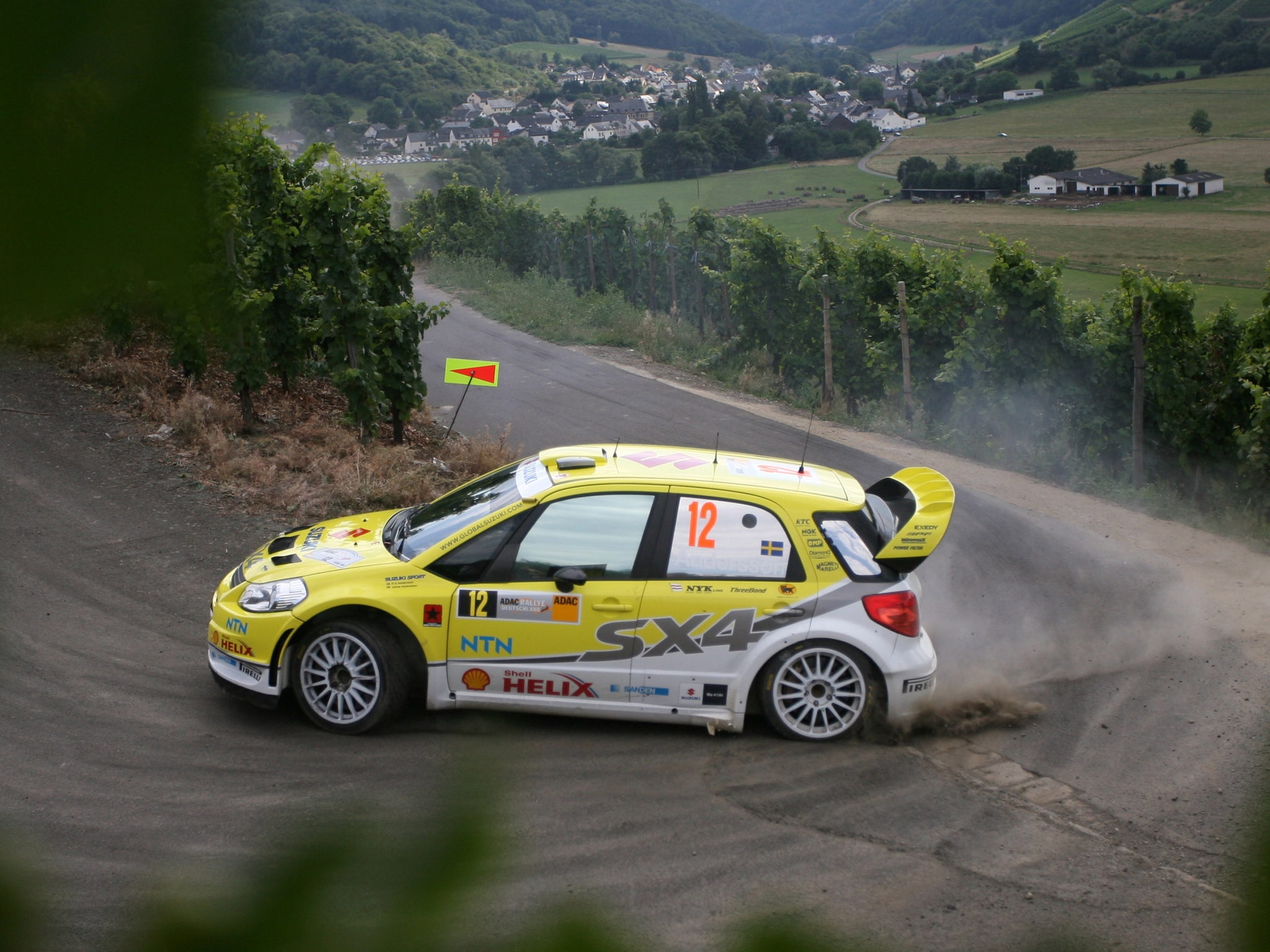 2008, Suzuki, Sx4, Wrc, Race, Racing, Rally Wallpaper