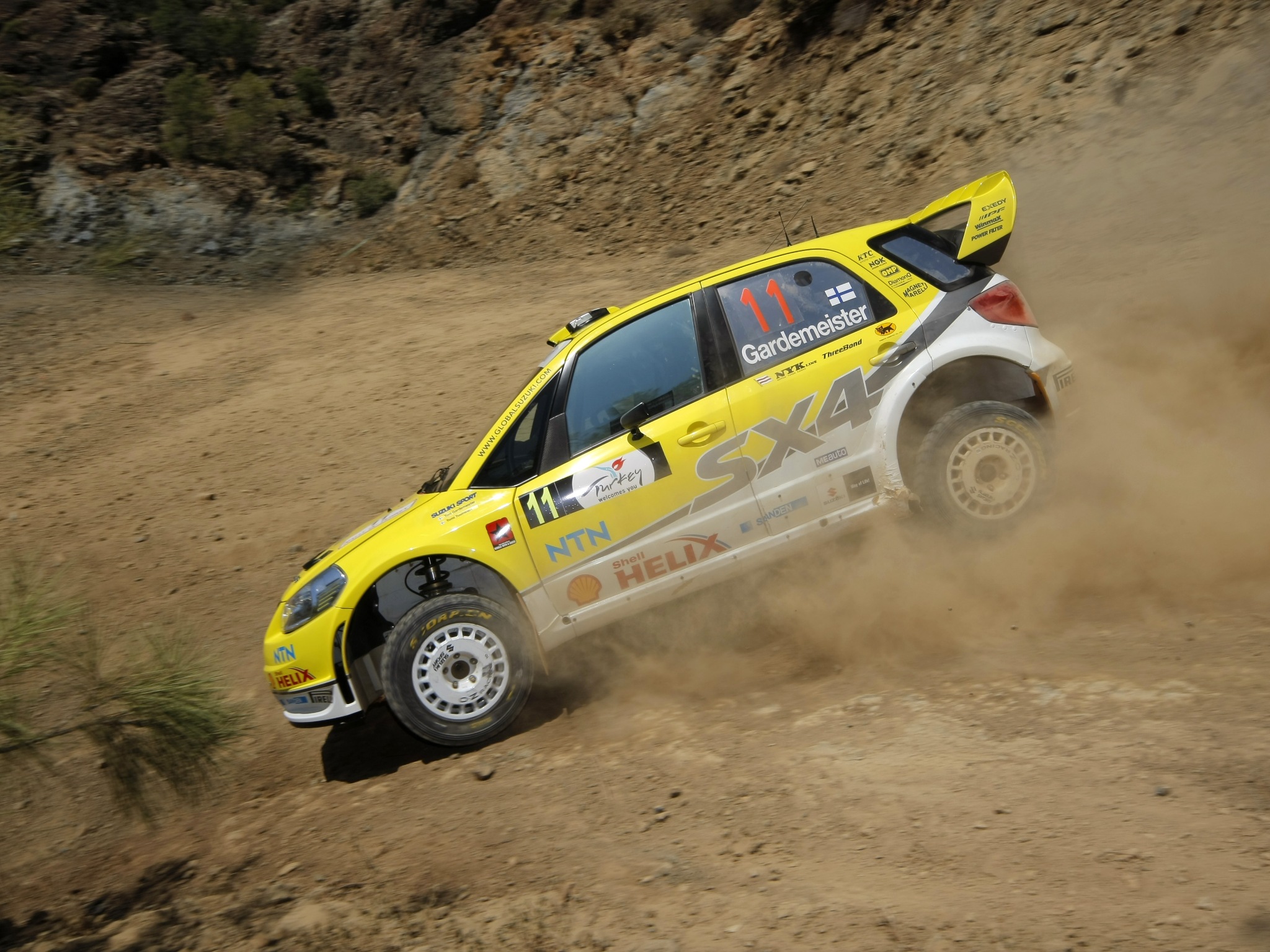 2008, Suzuki, Sx4, Wrc, Race, Racing, Rally Wallpaper