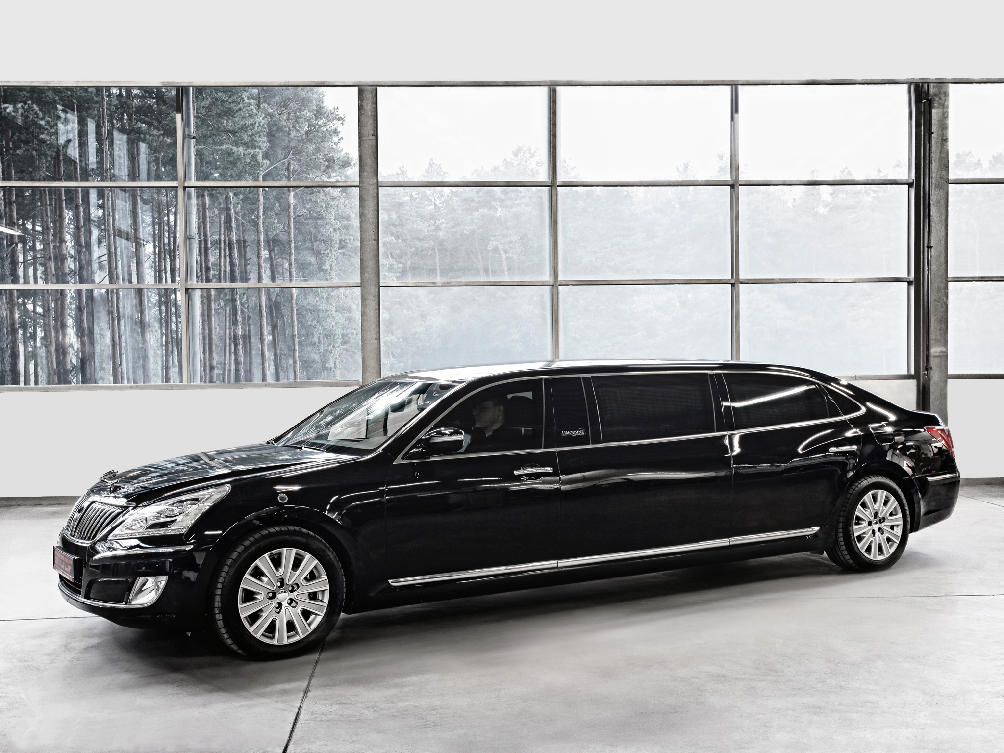 2012, Hyundai, Equus, Armored, Stretch, Limousine, Luxury, Transport Wallpaper