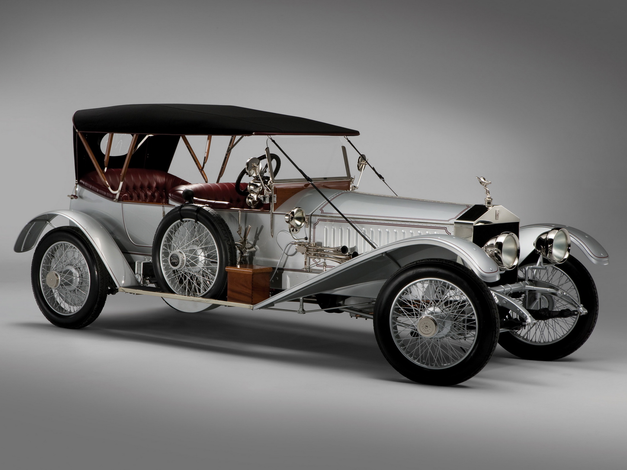 1915, Rolls, Royce, Silver, Ghost, L e, Tourer, Luxury, Retro Wallpaper
