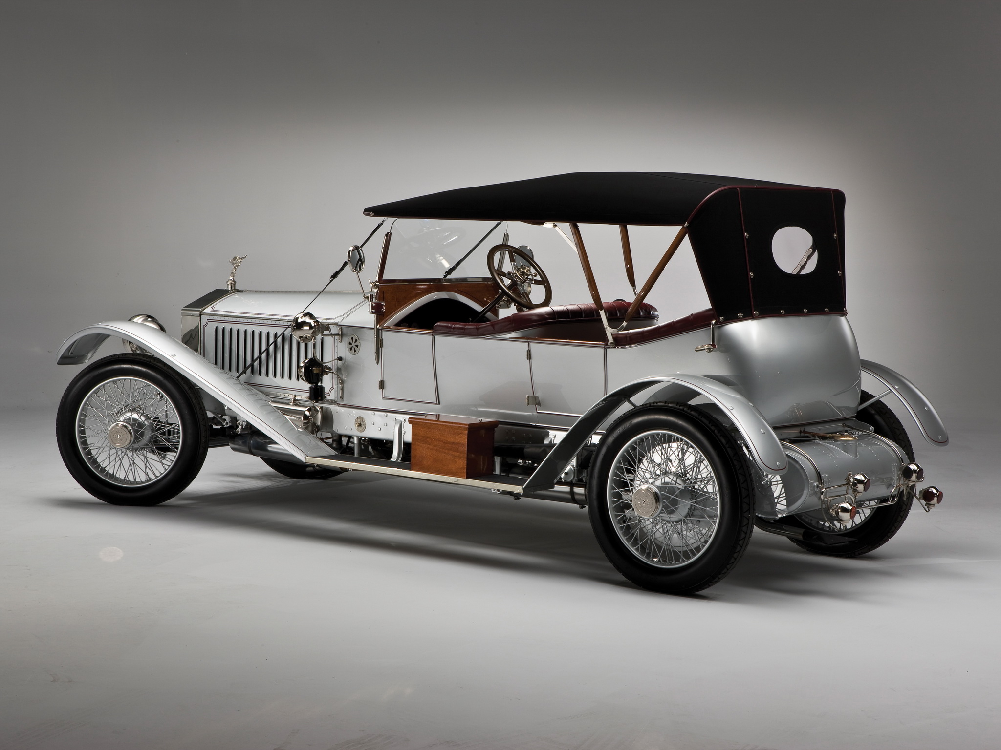 1915, Rolls, Royce, Silver, Ghost, L e, Tourer, Luxury, Retro Wallpaper