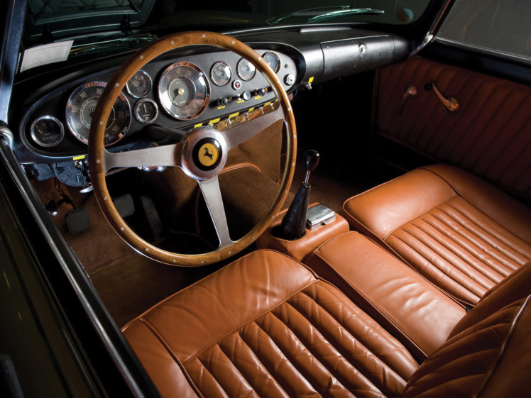 1957, Ferrari, 250, G t, Ellena, Supercar, Supercars, Classic, Interior HD Wallpaper Desktop Background
