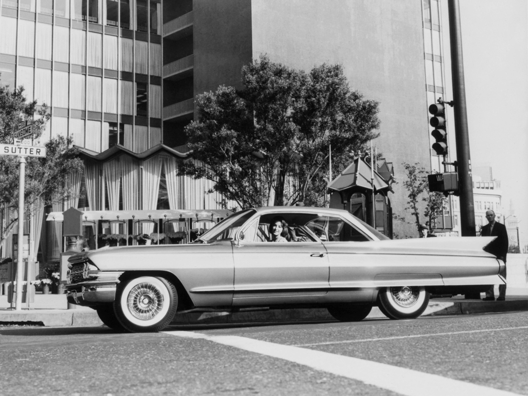 1961, Cadillac, Coupe, De, Ville, Luxury, Classic Wallpaper