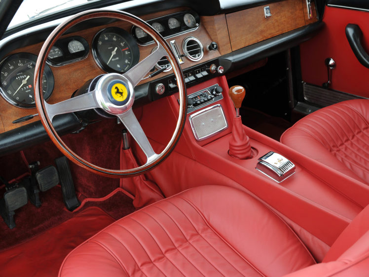 1963, Ferrari, 330, G t, 2,  2, Series i, Supercar, Supercars, Interior HD Wallpaper Desktop Background