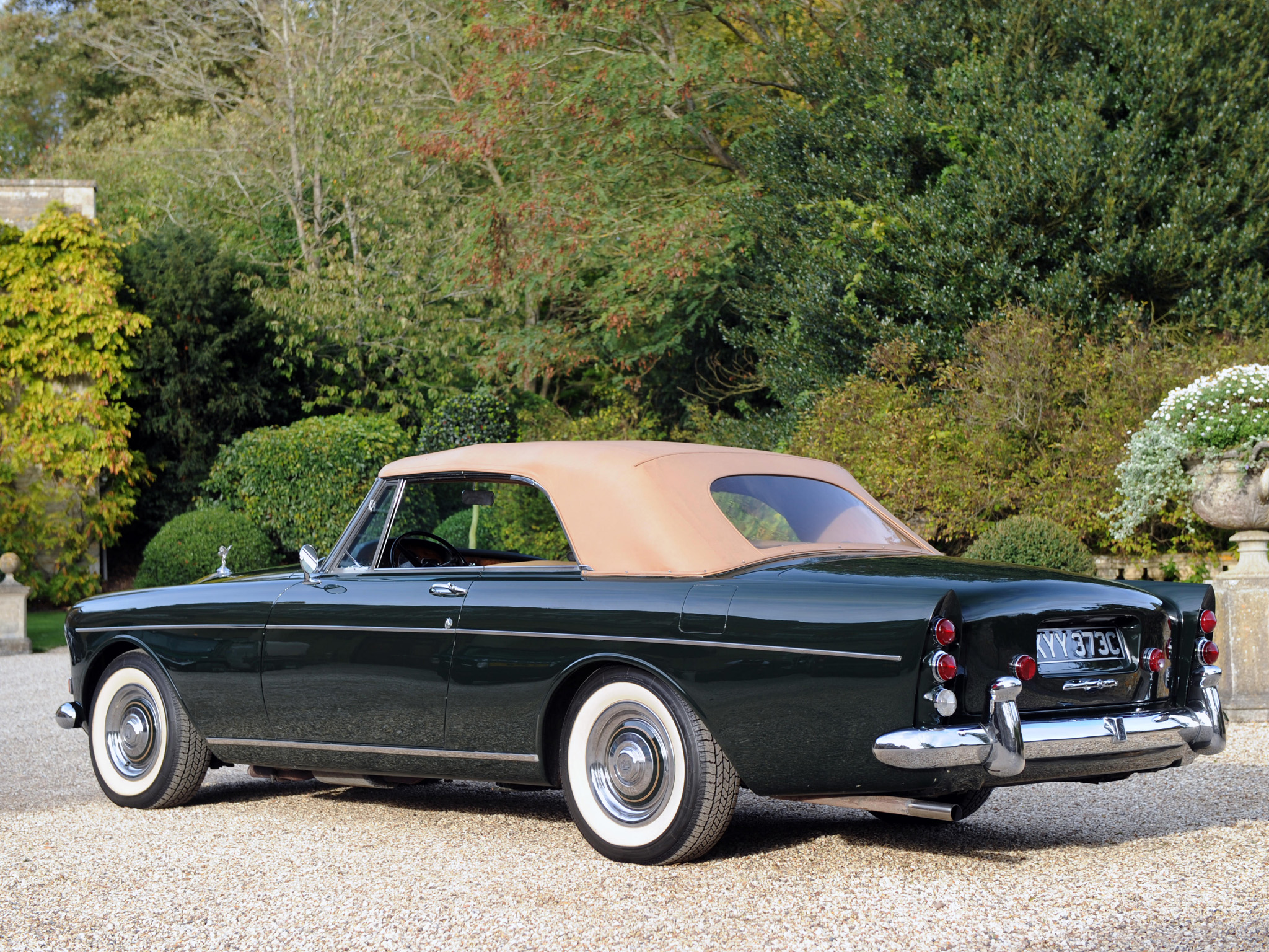 1966, Rolls, Royce, Silver, Cloud, Mulliner, Park, Ward, Drophead, Coupe, Iii, Luxury, Classic Wallpaper