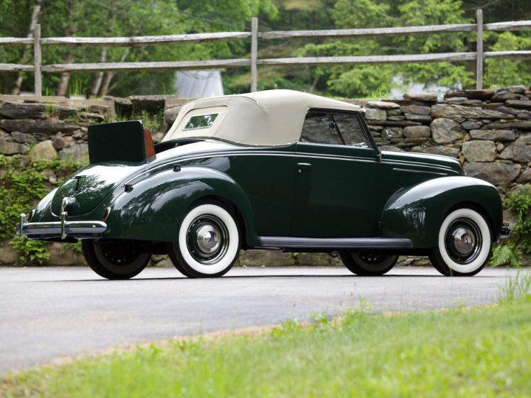 1939, Ford, V8, Deluxe, Convertible, Coupe, Retro, V 8, Hh HD Wallpaper Desktop Background