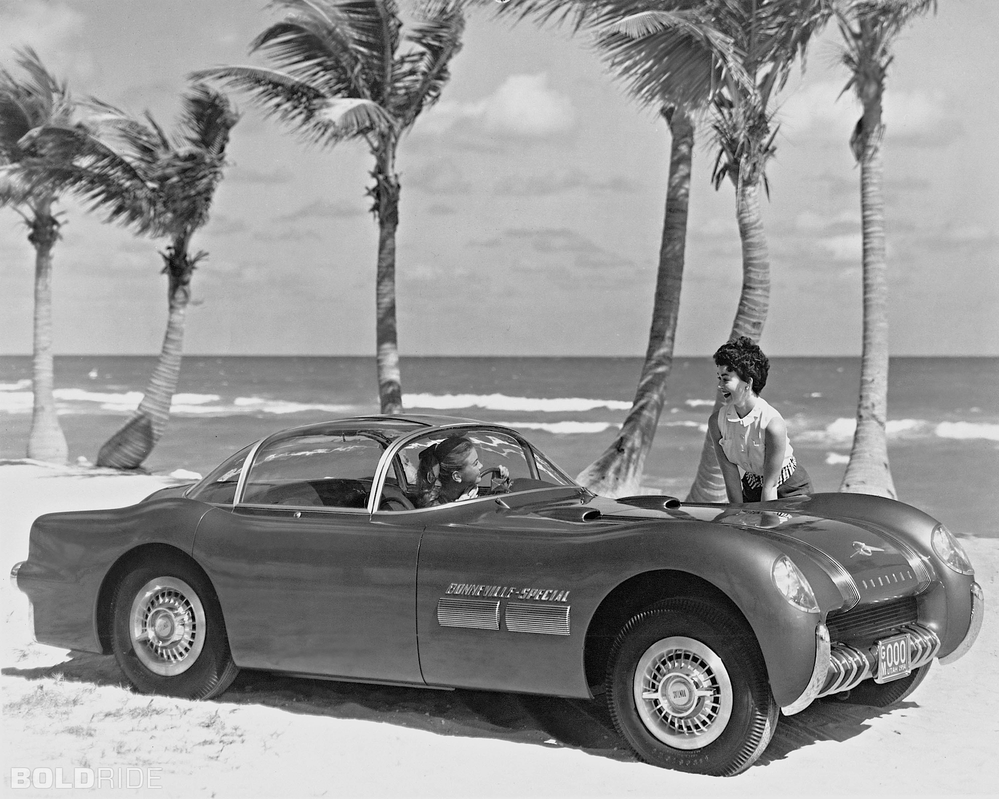 1954, Pontiac, Bonneville, Special, Custom, Retro, Supercar, Supercars, Concept Wallpaper