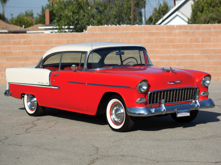 1955, Chevrolet, Bel, Air, Sport, Coupe, 2454 1037d, Retro HD Wallpaper Desktop Background