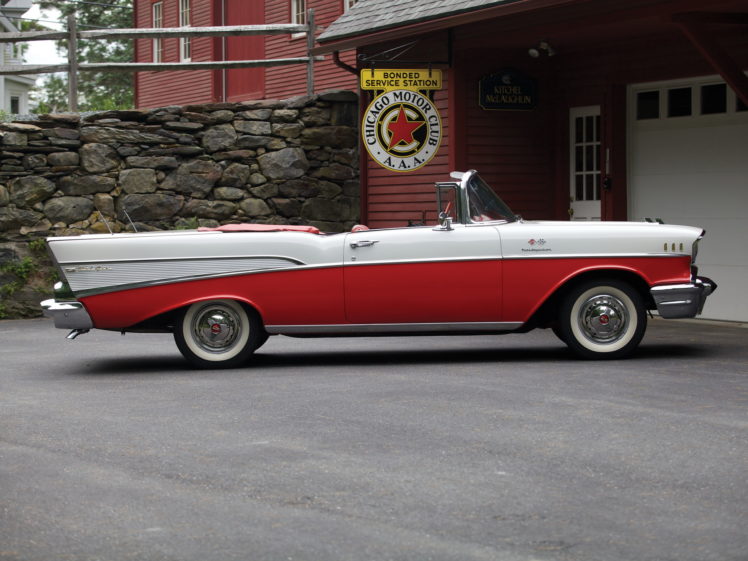 1957, Chevrolet, Bel, Air, Convertible, Fuel, Injection, 2434 1067d, Retro, Gs HD Wallpaper Desktop Background