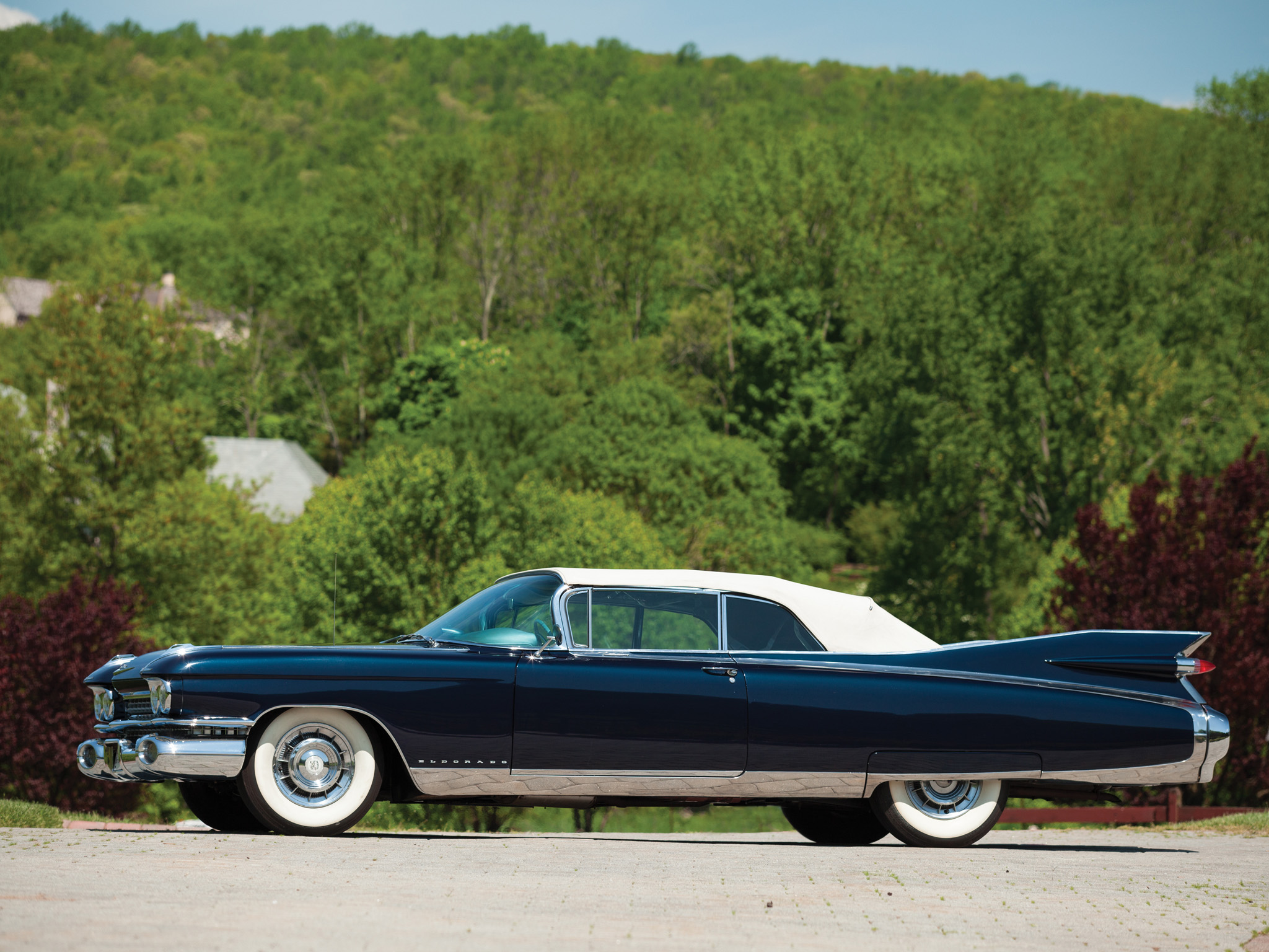 1959, Cadillac, Eldorado, Biarritz, Luxury, Classic, Convertible, Gd Wallpaper