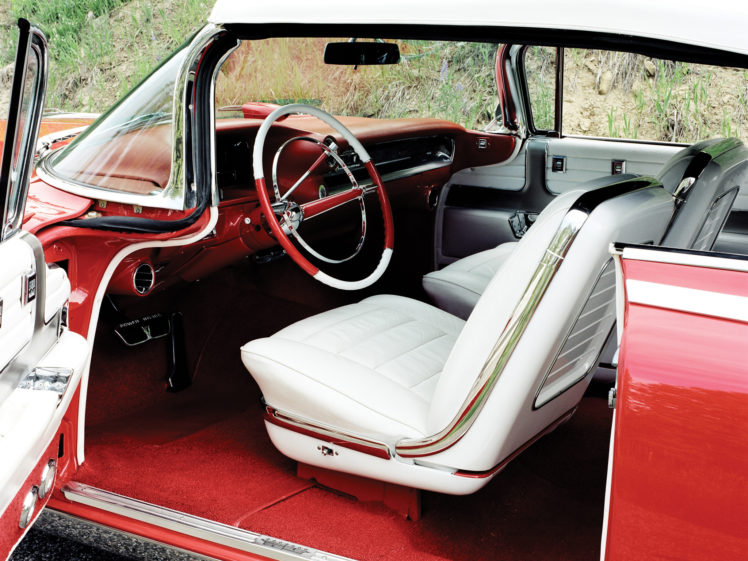 1959, Cadillac, Eldorado, Biarritz, Luxury, Classic, Convertible, Interior HD Wallpaper Desktop Background