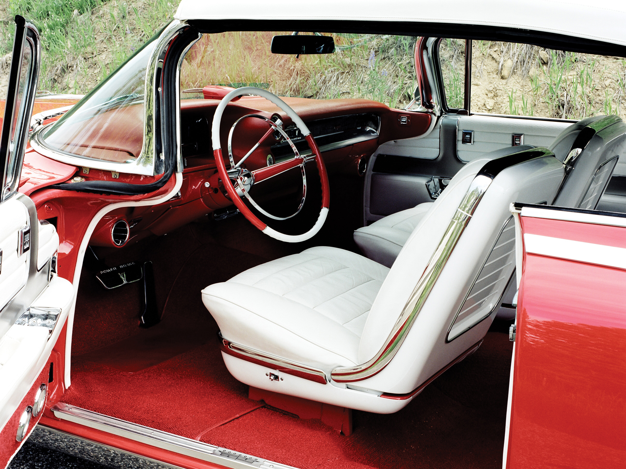 1959, Cadillac, Eldorado, Biarritz, Luxury, Classic, Convertible, Interior Wallpaper