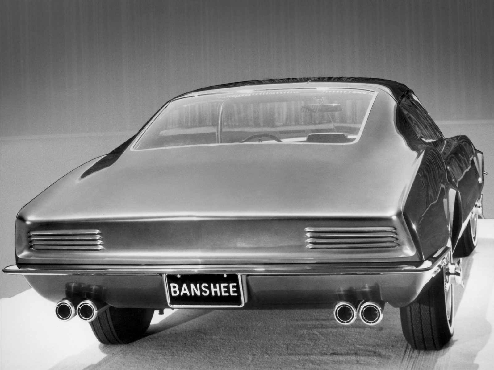 1966, Pontiac, Banshee, Xp 798, Concept, Supercar, Supercars, Muscle, Classic Wallpaper