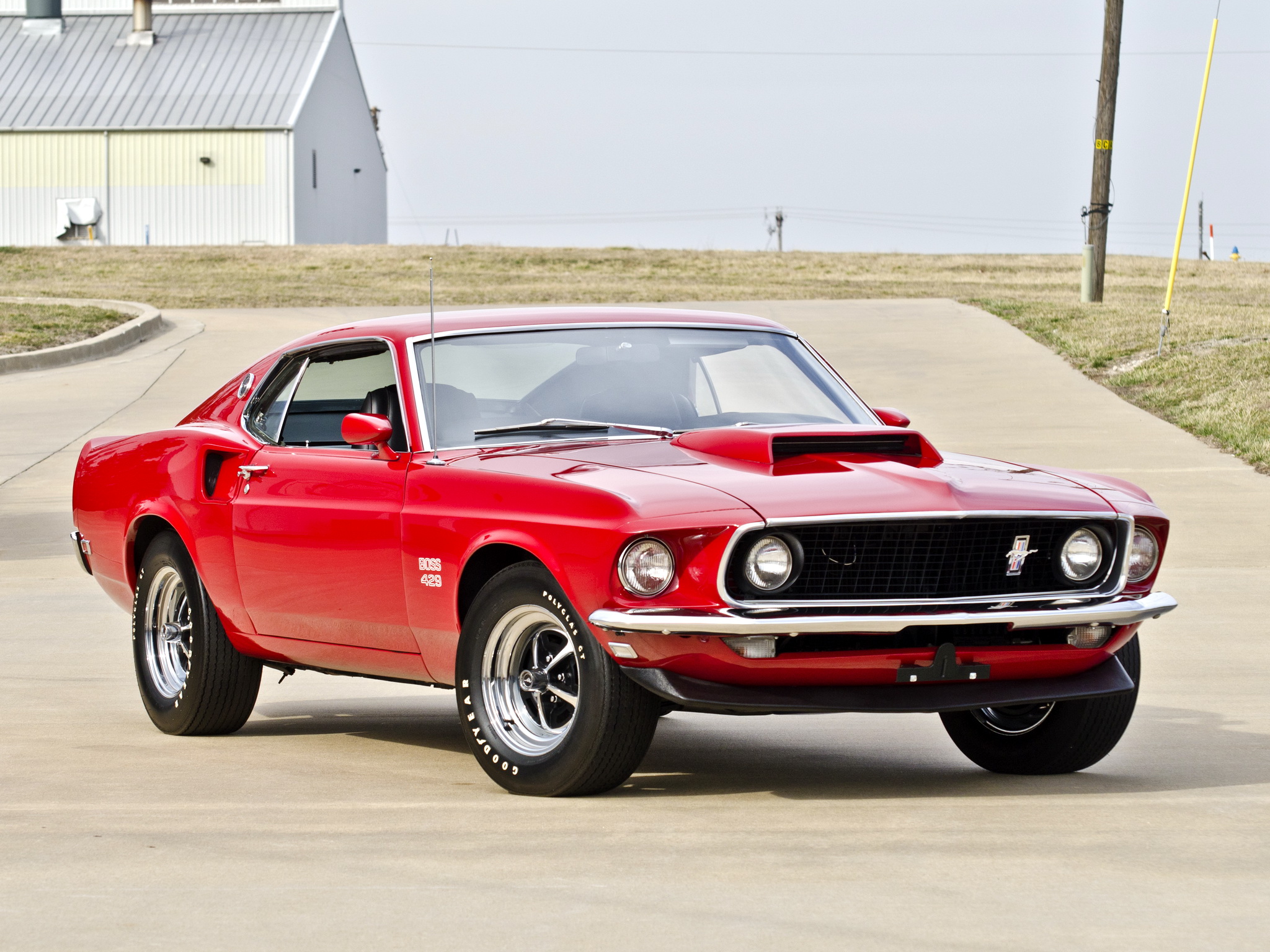 1969, Mustang, Boss, 429, Ford, Muscle, Classic, Gt Wallpaper