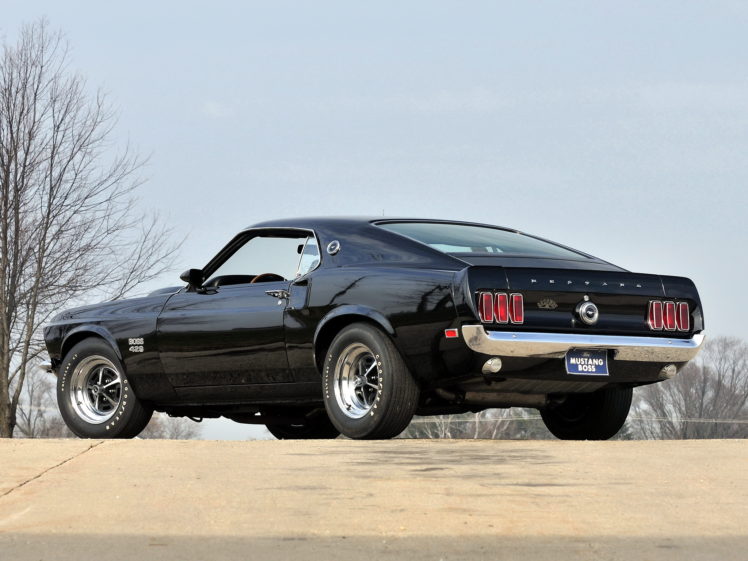 1969, Mustang, Boss, 429, Ford, Muscle, Classic HD Wallpaper Desktop Background