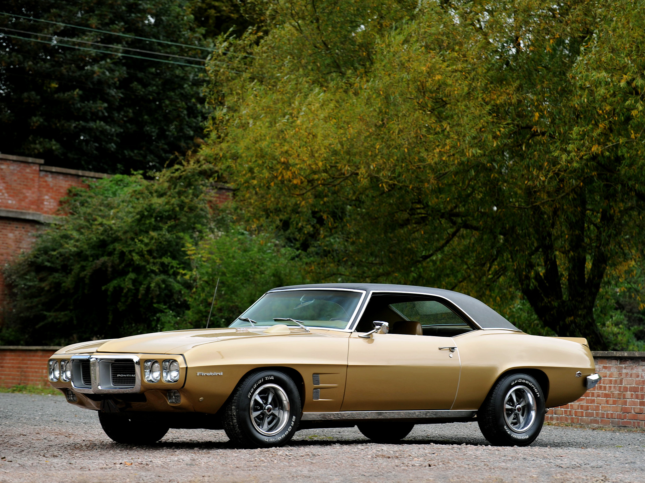 1969, Pontiac, Firebird, 2337, Muscle, Classic Wallpaper