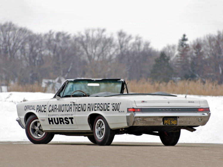 1965, Pontiac, Tempest, Lemans, Gto, Convertible, Pace, Race, Racing, Classic, Muscle HD Wallpaper Desktop Background