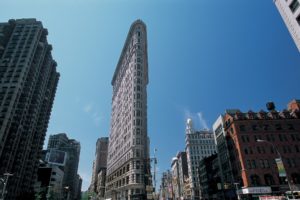 cityscapes, Architecture, Buildings, New, York, City, Flatiron, Blue, Skies