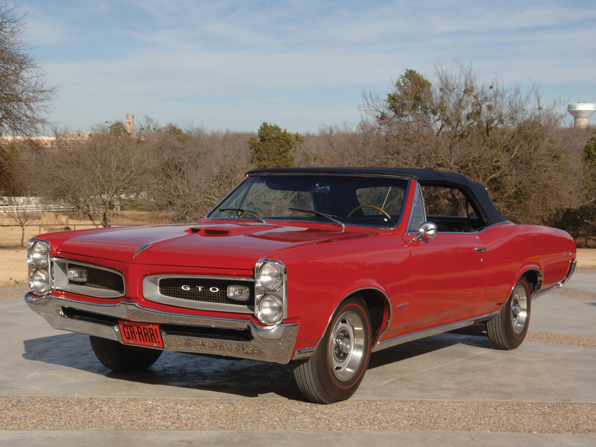 1966, Pontiac, Tempest, Gto, Convertible, Muscle, Classic Wallpaper