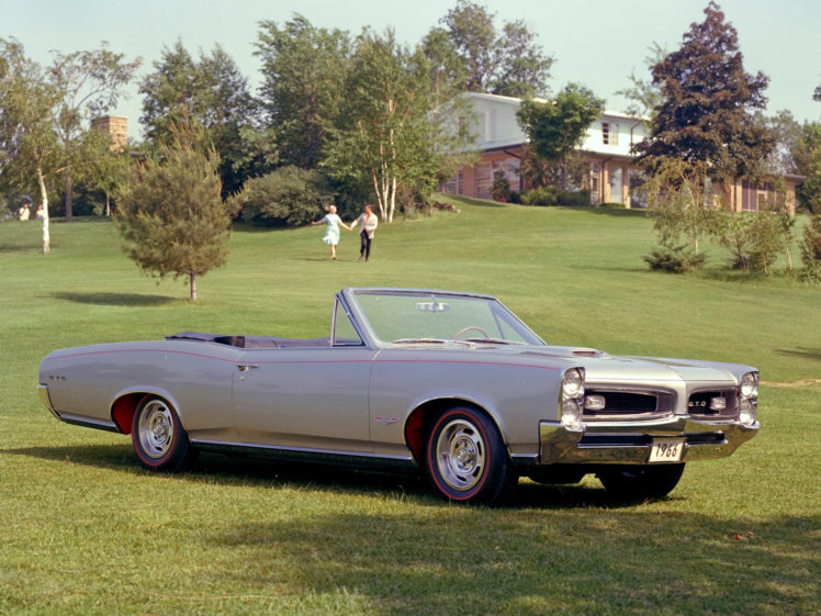 1966, Pontiac, Tempest, Gto, Convertible, Muscle, Classic HD Wallpaper Desktop Background