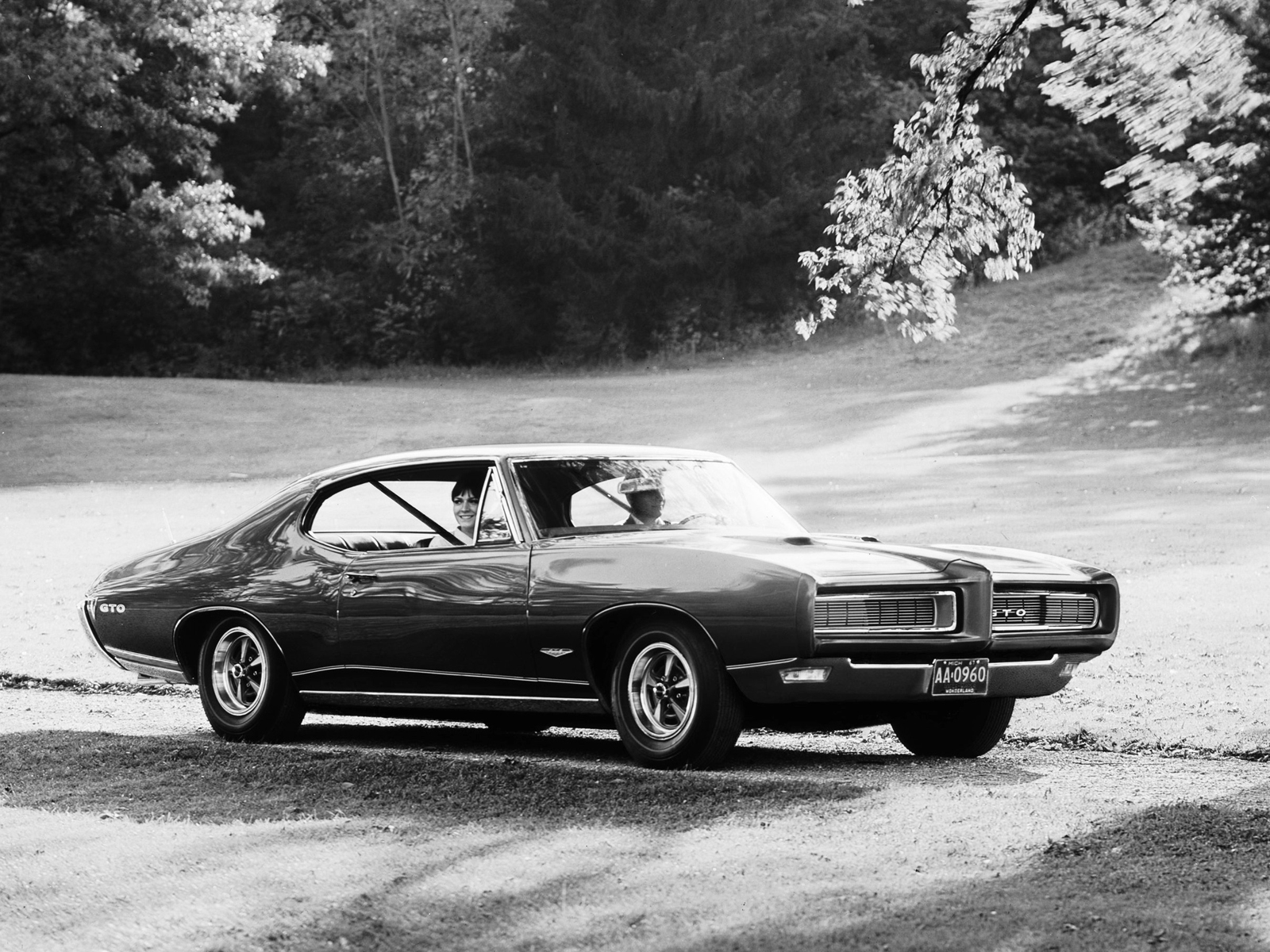 1968, Pontiac, Gto, Hardtop, Coupe, 4237, Muscle, Classic Wallpaper