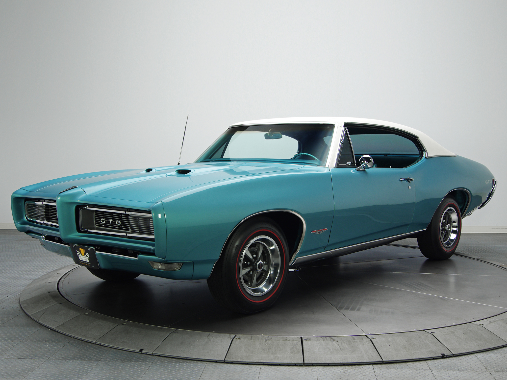 1968, Pontiac, Gto, Hardtop, Coupe, 4237, Muscle, Classic Wallpaper