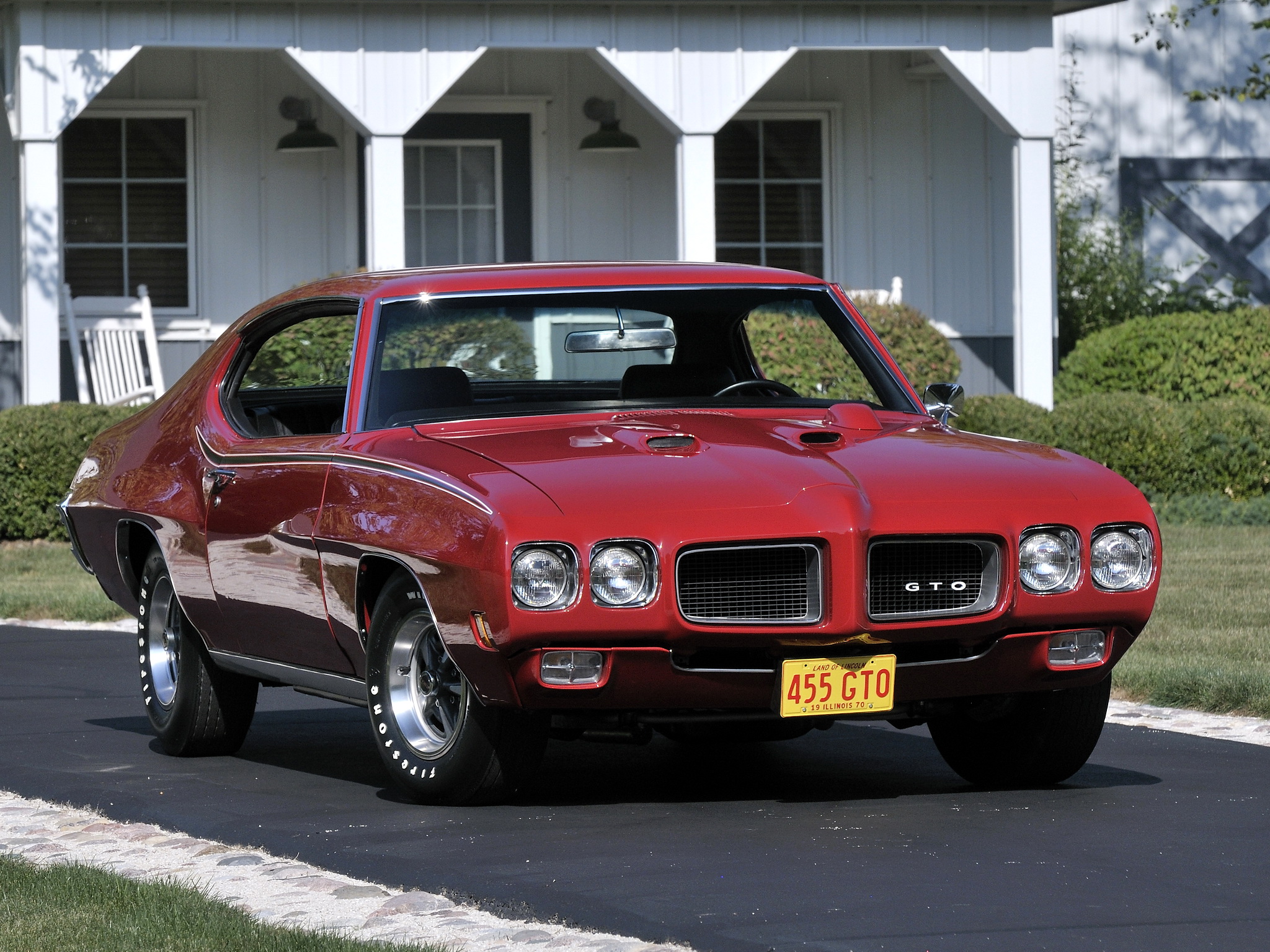 1970 Pontiac Gto Hardtop Coupe 4237 Muscle Classic Wallpapers Hd