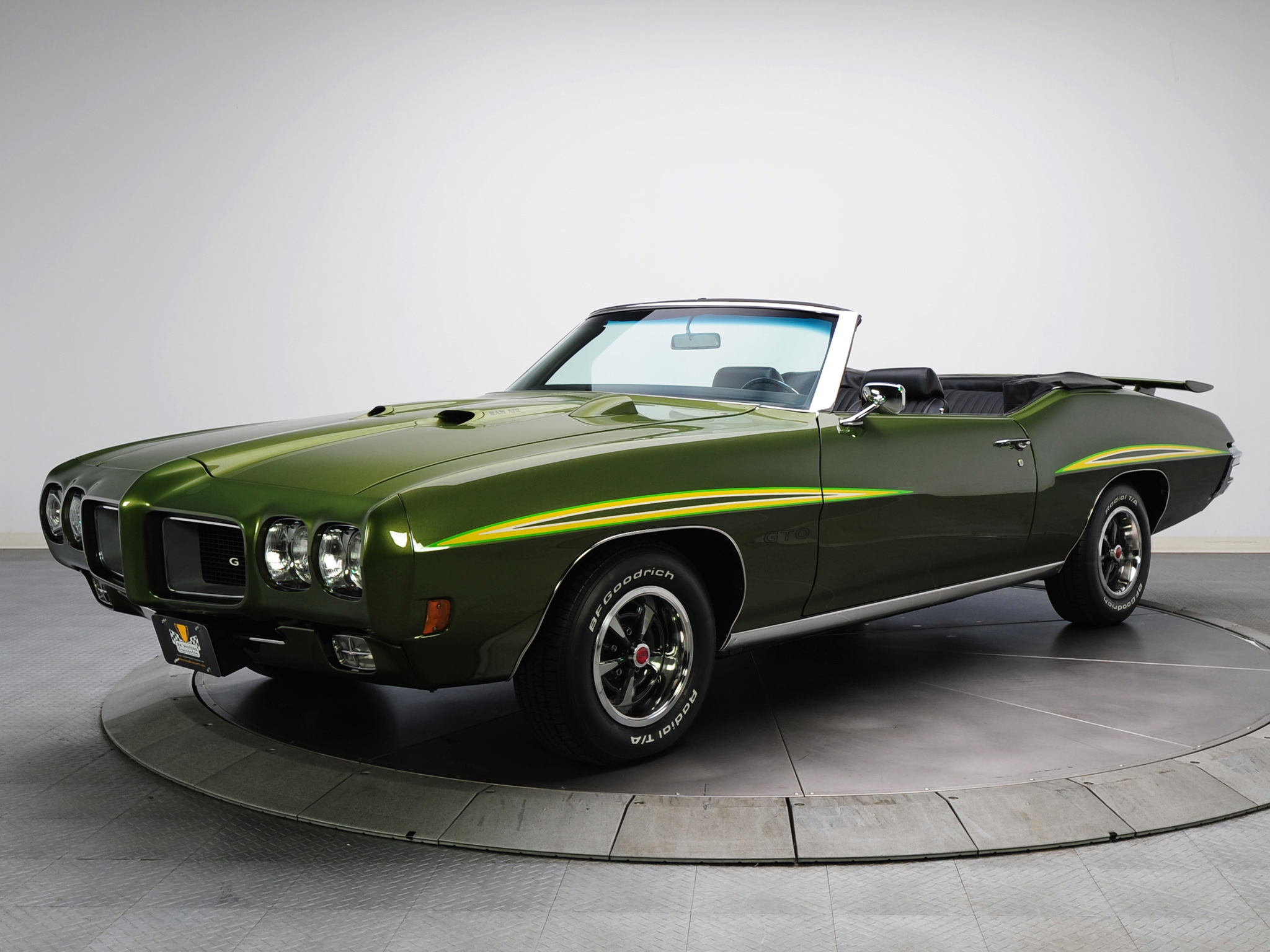 1970, Pontiac, Gto, Judge, Convertible, 4267, Muscle, Classic Wallpaper