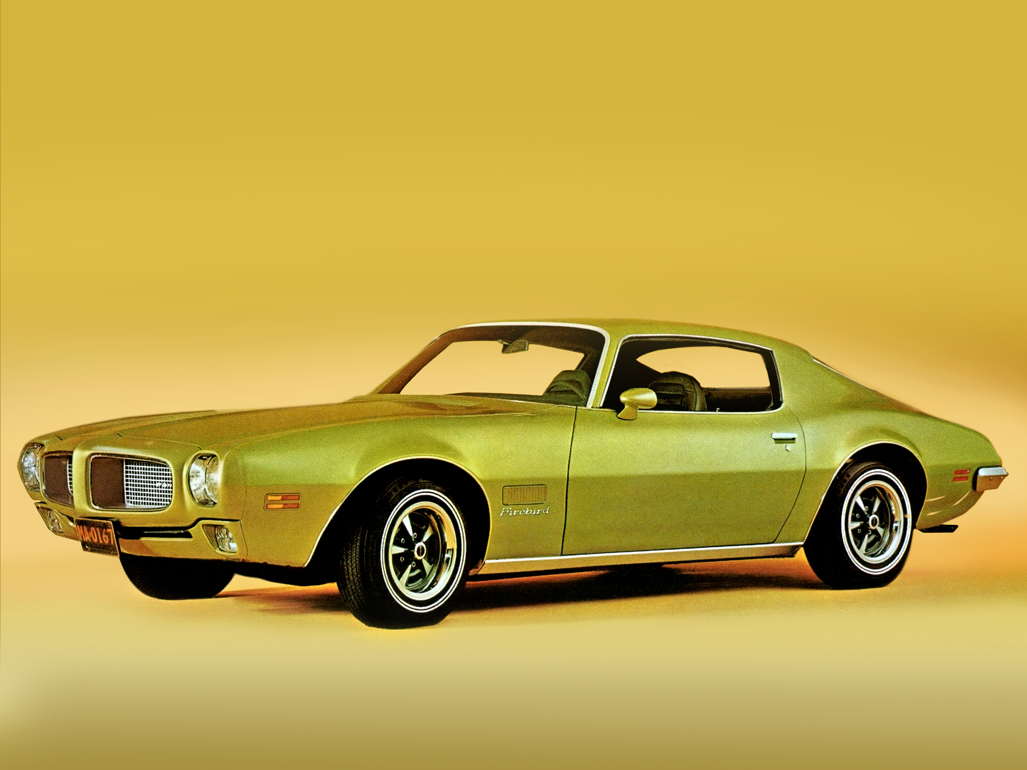 1971, Pontiac, Firebird, Muscle, Classic Wallpaper