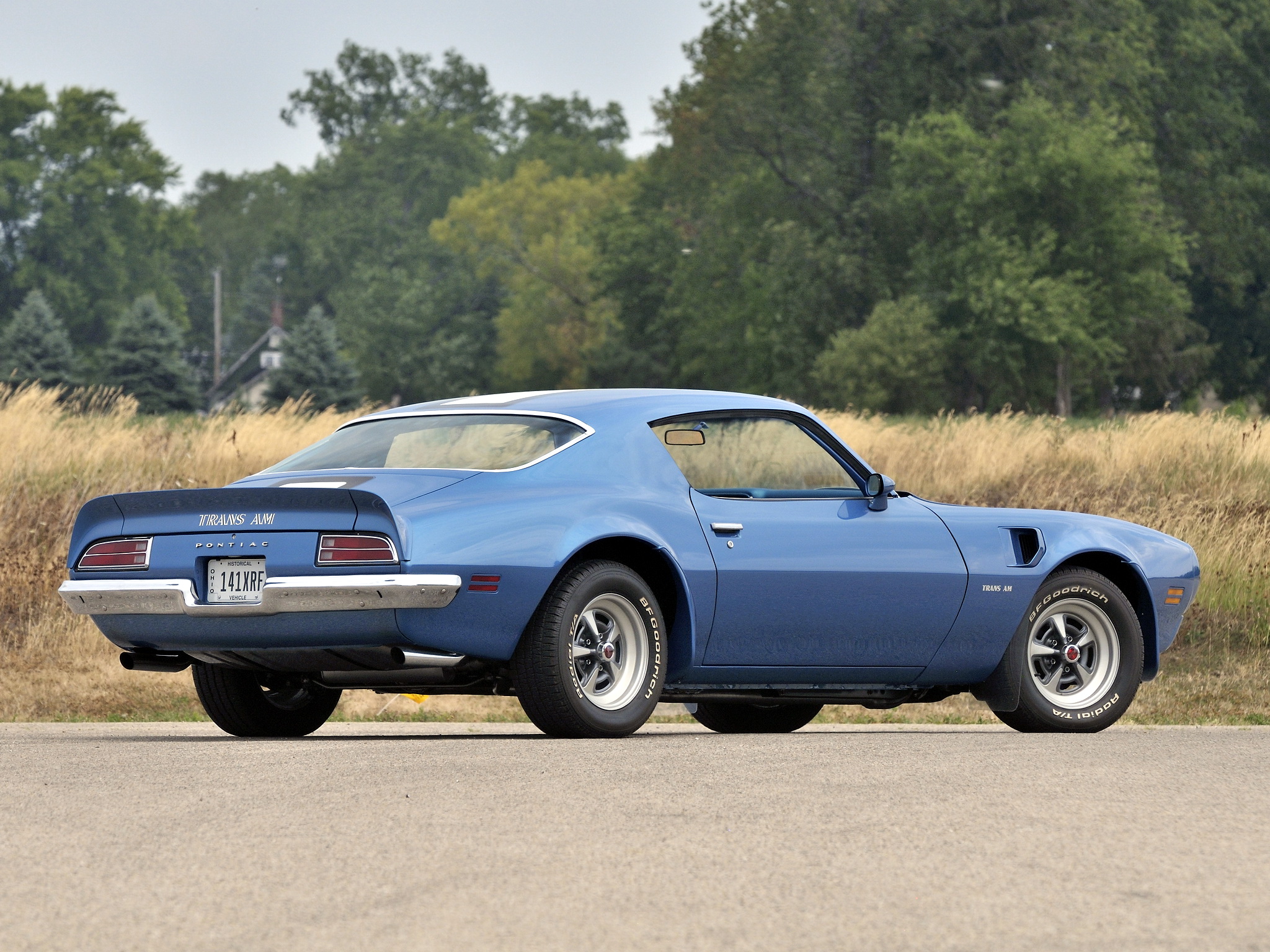 1971, Pontiac, Firebird, Trans am, 2887, Muscle, Classic Wallpaper
