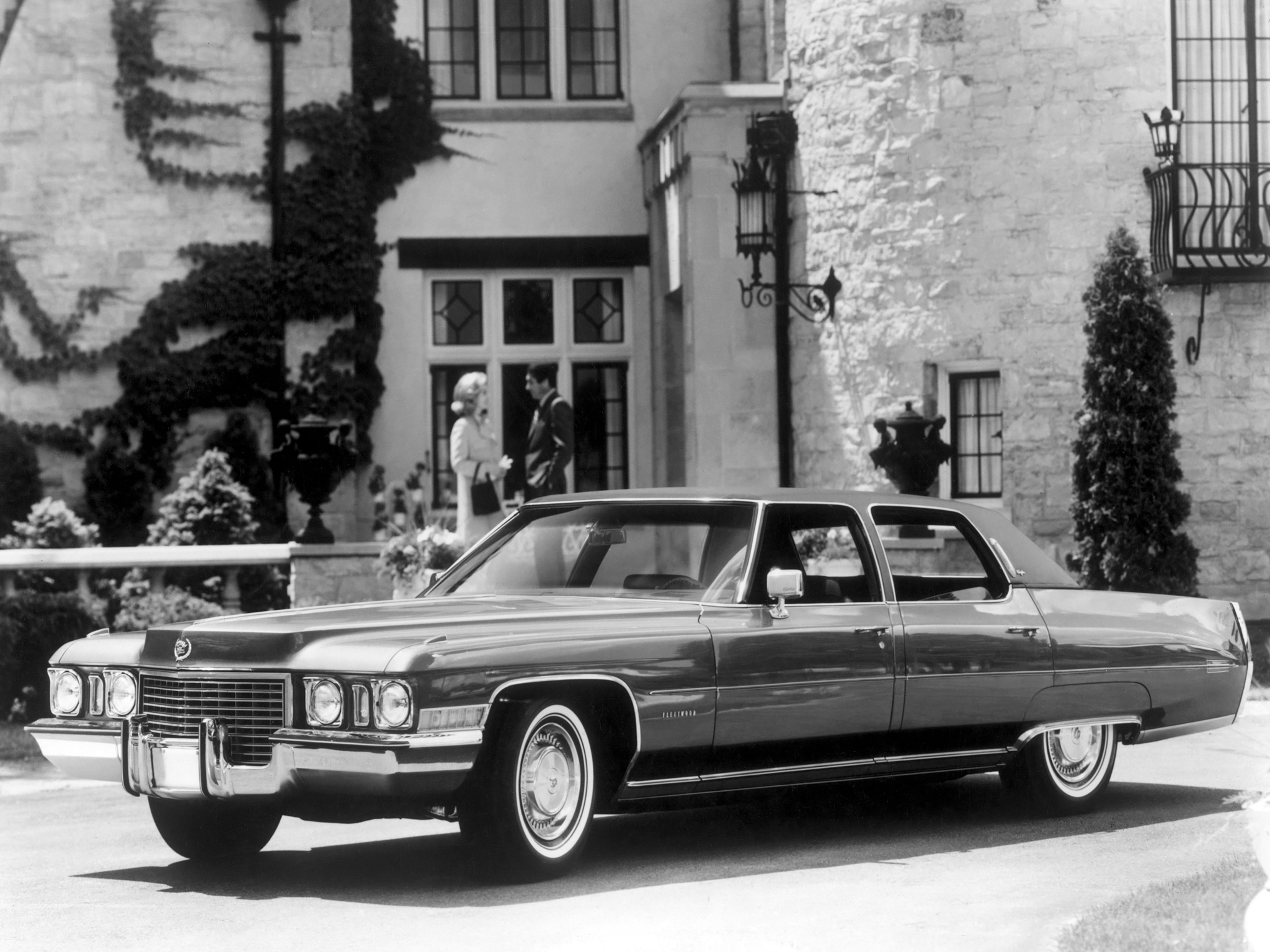 1972, Cadillac, Fleetwood, Sixty, Special, Brougham, B69 p, Luxury, Retro Wallpaper
