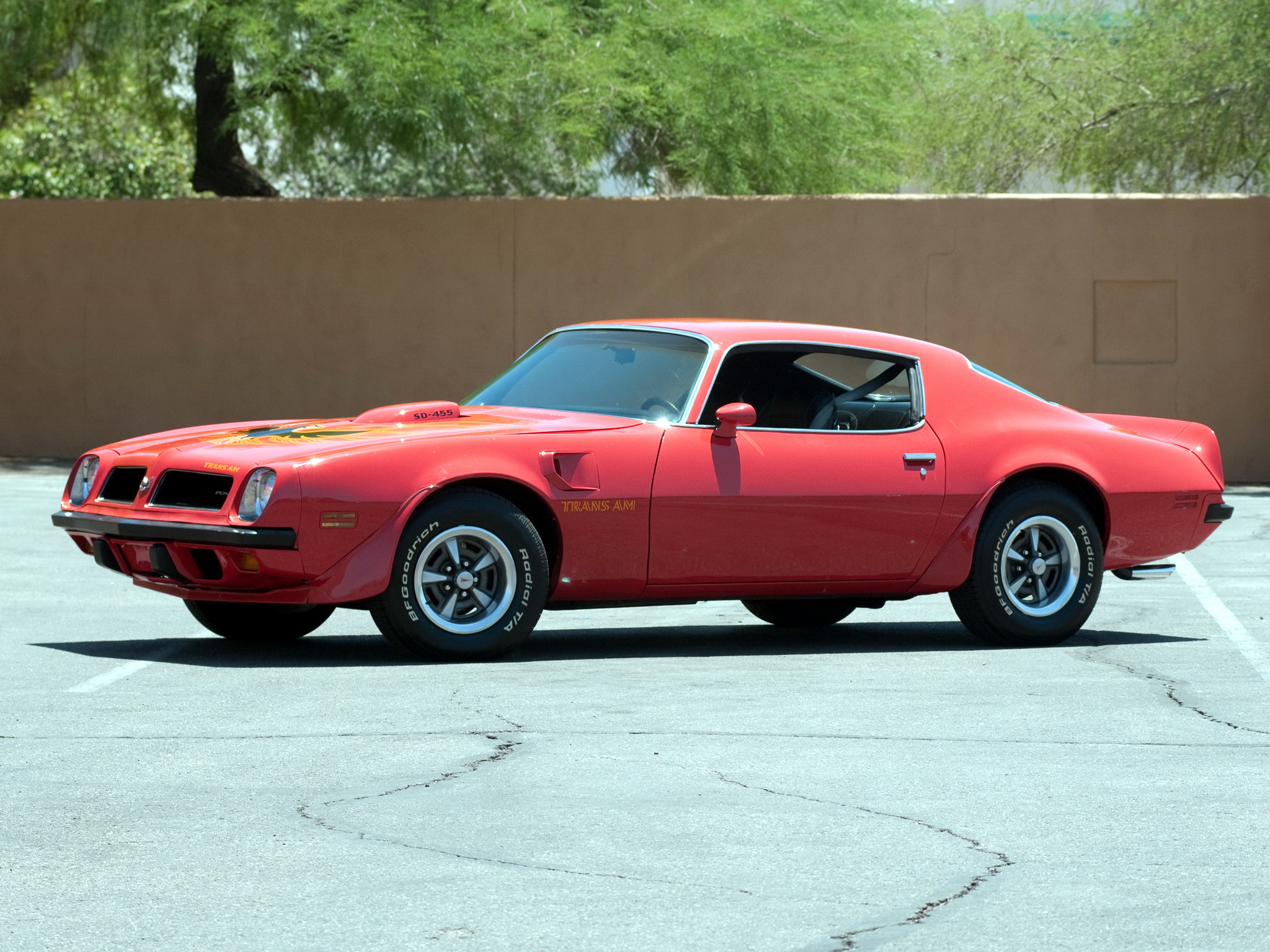 1974, Pontiac, Firebird, Trans am, Sd 455, Muscle, Classic, 455, Trans Wallpaper