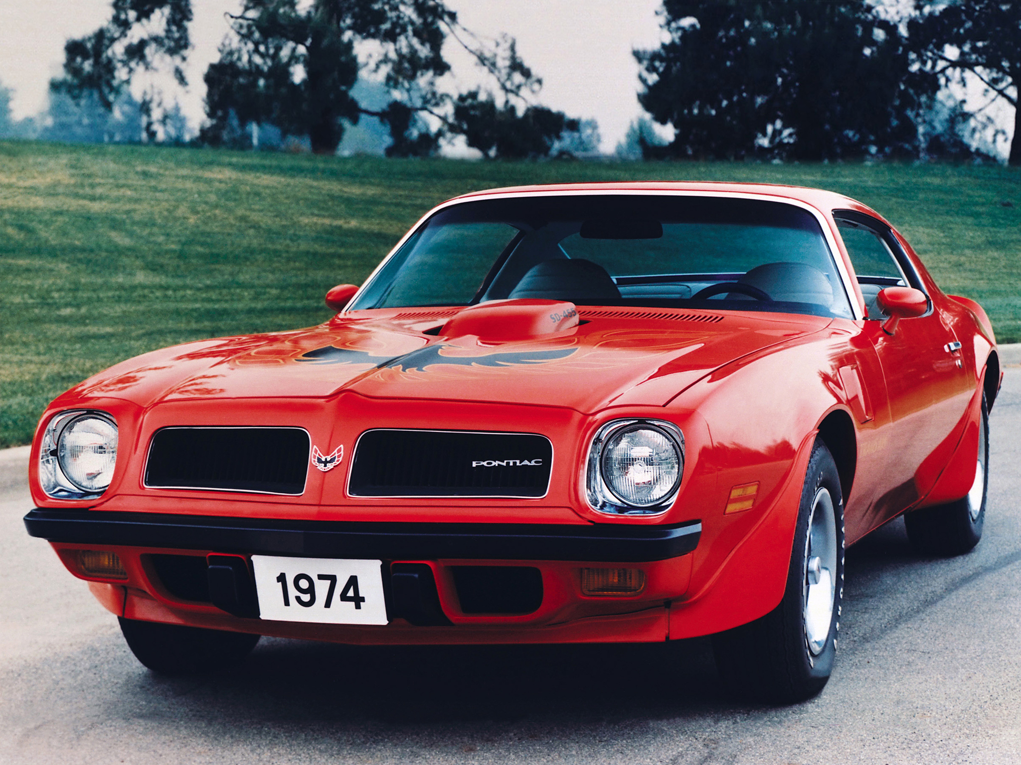1974, Pontiac, Firebird, Trans am, Sd 455, Muscle, Classic, 455, Trans Wallpaper
