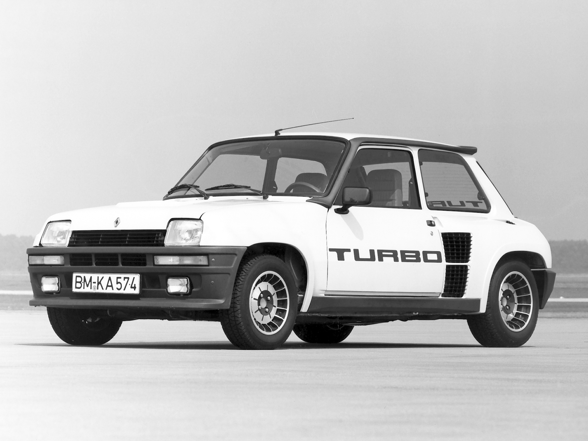 1980, Renault, 5, Turbo, Classic Wallpaper