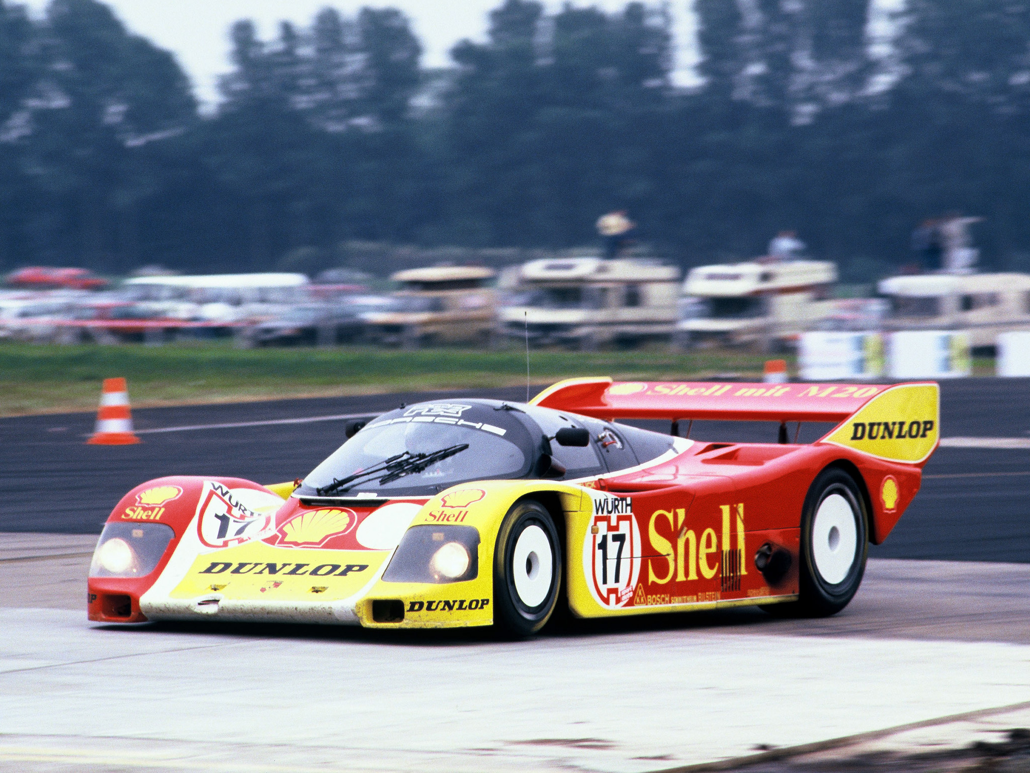 1984, Porsche, 962c, Race, Racing, Classic Wallpaper
